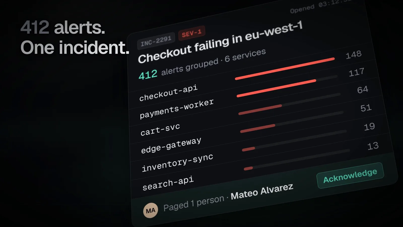 Tacet: 16:9 · 0:16 · one incident