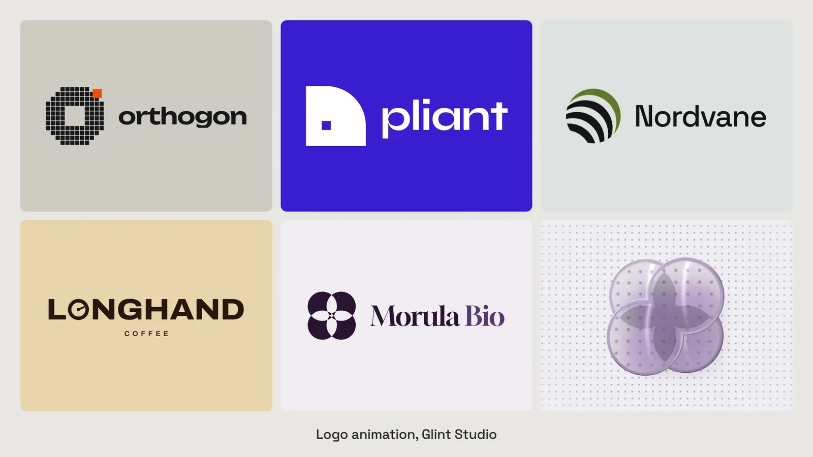 Logo set: Showcase end grid · 16:9