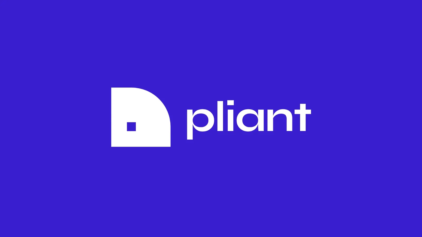 Logo set: Pliant · end lockup